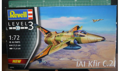 истребитель IAI Kfir C.2/C.7 1:72 Revell/ Italeri, сборные модели авиации, scale72