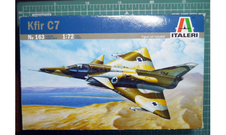 истребитель IAI Kfir C.7 1:72 Italeri, сборные модели авиации, scale72