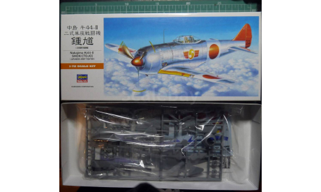 истребитель Nakajima Ki-44 Shoki(Tojo) 1:72 Hasegawa, сборные модели авиации, 1/72