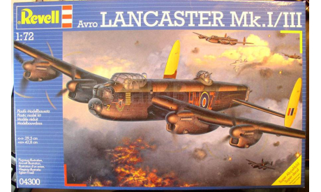 AVRO Lancaster Mk I/Mk III 1:72 Revell, сборные модели авиации, scale72