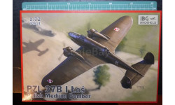 Бомбардировщик PZL-37B Los 1:72 IBG