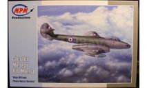 разведчик Gloster Meteor PR.10 1:72 MPM, сборные модели авиации, scale72