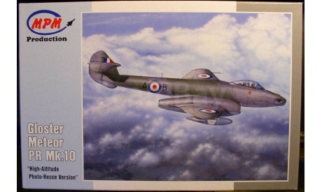 разведчик Gloster Meteor PR.10 1:72 MPM, сборные модели авиации, scale72