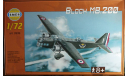 Бомбардировщик Marcel Bloch MB-200 1:72  1:72 Smer, сборные модели авиации, 1/72