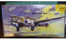 Бомбардировщик Bloch MB210 Verdum 1:72 Heller, сборные модели авиации, scale72