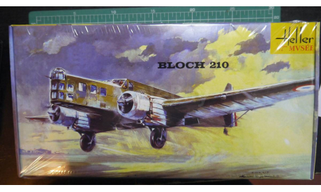 Бомбардировщик Bloch MB210 Verdum 1:72 Heller, сборные модели авиации, scale72