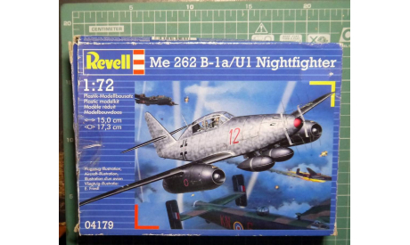 ночной перехватчик Мессершмитт Me-262B1a/U1 Shwalbe  1:72 Revell, сборные модели авиации, Messerschmitt, scale72