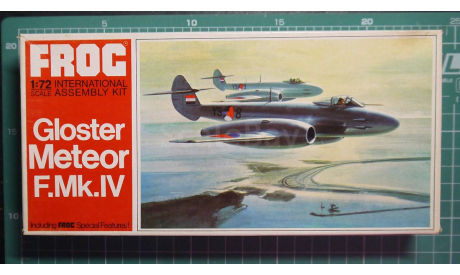 Истребитель Gloster Meteor F MkIV 1:72  FROG, сборные модели авиации, scale72