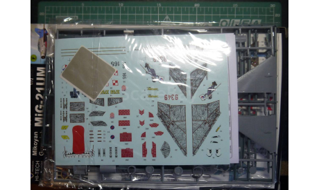 учебный самолет  МиГ-21УМ 1:72  KP Hi-Tech, сборные модели авиации, Kovozavody Prostejov, scale72