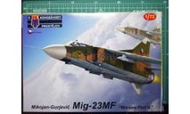 истребитель МиГ-23МФ ’Варшавский договор’ 1:72 KP (ex-RV aircraft), сборные модели авиации, scale72
