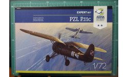 истребитель PZL P-11C (Expert set)   1:72 Arma Hobby