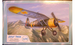 Истребитель PZL P-24B/E 1:72 Azur-FRROM