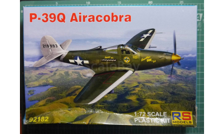 P-39Q Airacobra  1:72 RS models, сборные модели авиации, scale72