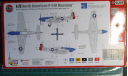 Истребитель P-51D Mustang 1:72 Airfix NEW!, сборные модели авиации, scale72