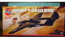Ночной перехватчик P-61 Black Widow  1:72 Airfix, сборные модели авиации, scale72