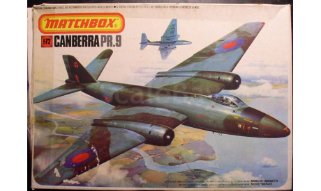 разведчик Canberra PR.9  1:72 Matchbox, сборные модели авиации, 1/72