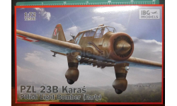 Бомбардировщик PZL P-23B Karas  1:72 IBG (!!!NEW !!!)