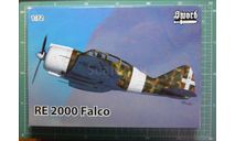 Истребитель Re-2000  Falco 1:72 Sword, сборные модели авиации, scale72