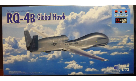 беспилотный разведчик RQ-4B Global Hawk 1:72 Platz, сборные модели авиации, Airfix, scale72