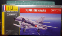 палубный ударный самолет Super Etendard  1:72 Heller, сборные модели авиации, scale72