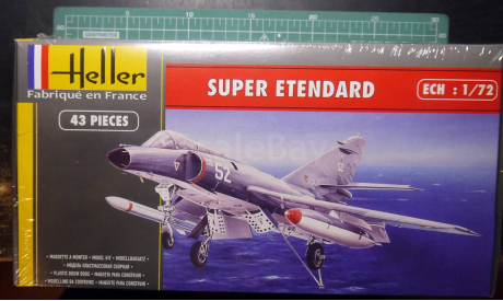 палубный ударный самолет Super Etendard  1:72 Heller, сборные модели авиации, scale72