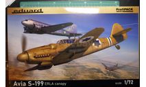 Истребитель Avia S-199 Sakin 1:72 Eduard profipack, сборные модели авиации, scale72