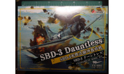 Палубный пикировщик SBD-3 Dauntless 1:72 Flighthawk