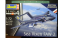 палубный истребитель DH-110 Sea Vixen FAW.2 1:72 Revell (Dragon), сборные модели авиации, scale72, De Havilland