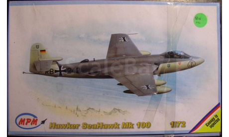 истребитель Hawker Sea Hawk Mk100 1:72  MPM, сборные модели авиации, scale72