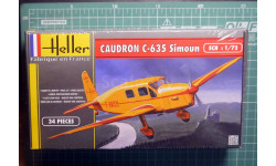 легкий самолет Caudron C.635 Simoun 1:72 Heller