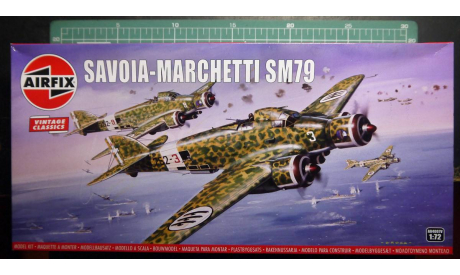 бомбардировщик SM.79 Sparviero 1:72 Airfix, сборные модели авиации, scale72
