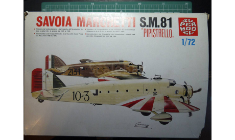 бомбардировщик SM-81 Pipistrello 1:72 Supermodel, сборные модели авиации, scale72