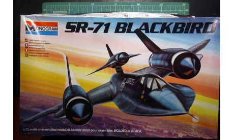 SR-71A Blackbird + D-21 1:72 Monogram, сборные модели авиации, Lockheed, scale72