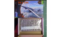 ударный БПЛА Baytraktar TB.2 1:72 Clear Prop, сборные модели авиации, scale72