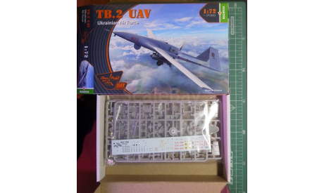 ударный БПЛА Baytraktar TB.2 1:72 Clear Prop, сборные модели авиации, scale72