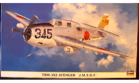 противолодочный самолет  Avenger TBM-3S2 1:72 Hasegawa, сборные модели авиации, scale72