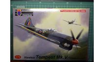 истребитель Hawker Tempest MkV 1:72 KP, сборные модели авиации, scale72