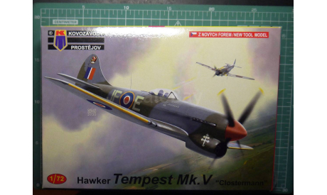 истребитель Hawker Tempest MkV 1:72 KP, сборные модели авиации, scale72