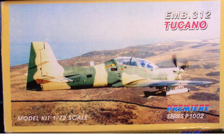 EMB-312 Tucano  1:72 Premiere, сборные модели авиации, scale72