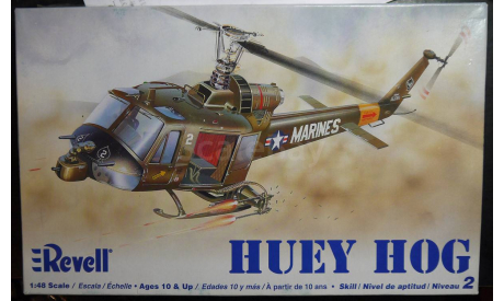 вооруженный вертолет UH-1 Iroquois Huey Hog  1:48 Revell, сборные модели авиации, 1/48