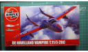 учебный самолет DH Vampire T11 / J-29C  1:72 Airfix NEW !!!, сборные модели авиации, De Havilland, scale72