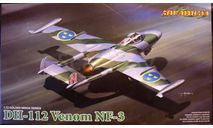 всепогодный перехватчик DH-112 Venom 1:72 CyberHobby (Dragon), сборные модели авиации, scale72