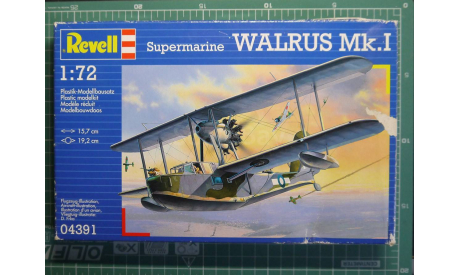 Гидросамолет Supermarine Walrus 1:72 Revell (ex-Matchbox), сборные модели авиации, scale72