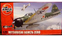 Истребитель Митцубиси A6M2b Zero 1:72 Airfix (NEW), сборные модели авиации, Mitsubishi, scale72