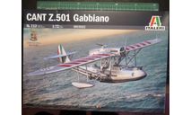 Гидросамолет CANT Z-501 Gabbiano 1:72 Italeri, сборные модели авиации, scale72