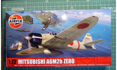 Истребитель Митцубиси A6M2b Zero 1:72 Airfix (NEW), сборные модели авиации, Mitsubishi, scale72