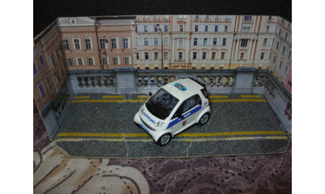 SMART Fortwo полиция Москва., масштабная модель, Конверсии мастеров-одиночек, scale43