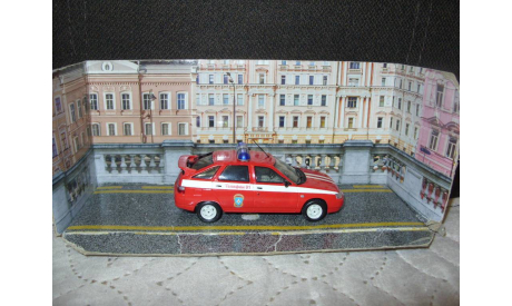 Ваз-2112 пожарная служба., масштабная модель, Конверсии мастеров-одиночек, scale43