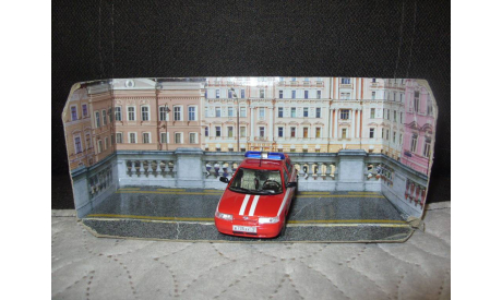 Ваз-2112 пожарная служба., масштабная модель, Конверсии мастеров-одиночек, scale43