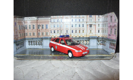 Ваз-2112 пожарная служба., масштабная модель, Конверсии мастеров-одиночек, scale43